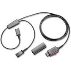 Plantronics Y-Splitter Adapter - Quick Disconnect Male, Quick Disconnect Male 27019-03