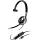 Plantronics Blackwire C710 Headset - Mono - Black - USB - Wired/Wireless - Bluetooth - 20 Hz - 20 kHz - Over-the-head - Monaural - Supra-aural - Noise Cancelling Microphone 87505-02