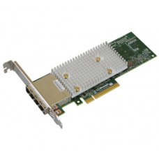 ADAPTEC 2293600-R 12 Gbps Pcie Gen3 Sas/sata Hba Adapter With 16 External Native Ports And Lp/md2 Form Factor Does Not Include Cables AHA-1100-16E