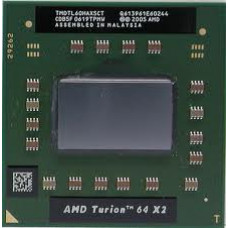 AMD Turion 64 X2 Technology Tl-64 Dual-core 2.2ghz 1mb L2 Cache Socket-s1 90nm 35w Mobile Processor Only TMDTL64HAX5DM