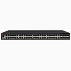 BROCADE Switch 8×10/100/1000 Poe+ Ports 8×1 Gbe Sfp Upgradable To Up To 8×10 Gbe Sfp+ Uplink/stacking-ports 740w Poe Budget Basic Layer 3 Side-to-back Airflow ICX7250-48P-2X10G