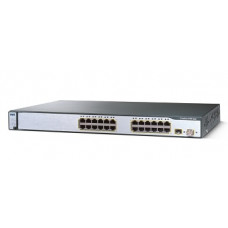 CISCO Catalyst 3750 Switch 24ports 10/100 2 Sfp Enhanced Multilayer Image(emi) WS-C3750-24TS-E