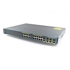 CISCO Catalyst 2960g-24tc Switch 20 Ports En Fast En Gigabit En 10base-t 100base-tx 1000base-t + 4x10/100/1000base-t/sfp(mini-gbic)(uplink)- 1u WS-C2960G-24TC-L