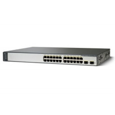 CISCO Catalyst 3750v2-24ts Layer 3 Switch 2 X Sfp (mini-gbic) 24 X 10/100base-tx Lan Standard Image WS-C3750V2-24TS-S