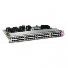 CISCO Catalyst 4500 E-series 48port Poe 802.3af 10/100/1000 Rj45 WS-X4648-RJ45V+E