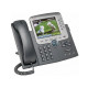 CISCO Unified Ip Phone 7975g Voip Phone Sccp Sip Silver Dark Gray (spare) No Power CP-7975G
