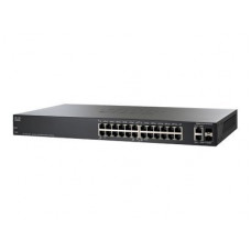 CISCO Small Business Smart Sf200-24p Switch 12 Poe Ethernet Ports And 12 Ethernet Ports And 2 Combo Gigabit Sfp Ports SLM224PT