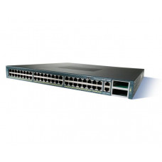 CISCO Catalyst 4948 48port 10/100/1000+2x10ge(x2),ipb Sw Managed L3 Switch WS-C4948-10GE-S