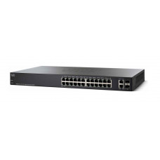 CISCO Small Business Smart Plus Sg220-26p Managed Switch 4 Poe+ Ethernet Ports And 20 Poe Ethernet Ports And 2 Combo Gigabit Sfp Ports SG220-26P-K9