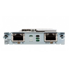 CISCO Third-generation Multiflex Trunk Voice/wan Interface Card Expansion Module Ehwic T1/e1 X 2 T-1/e-1 For Cisco 1921, 1921 4-pair, 1921 Adsl2+, 1921 T1, 1941, 2901, 2911, 2921, 2951, 3925, 3945 VWIC3-2MFT-T1/E1