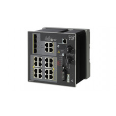 CISCO Industrial Ethernet 4000 Series Switch 20 Ports Managed Din Rail Mountable IE-4000-8GT8GP4G-E