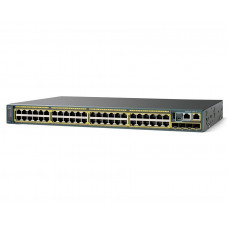 CISCO Catalyst Ethernet Switch 48 Port 5 Slot, Poe 740w 4x Sfp Lan Base WS-C2960S-48FPS-L