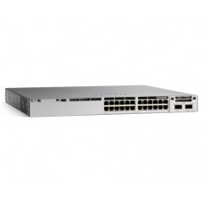 CISCO Catalyst 9300 Managed L3 Switch 24 Ethernet Ports, Network Advantage With 3 Years Dna License C9300-24T-A