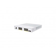CISCO 250 Series Ethernet Switch 16 Ports Manageable 2 Layer Supported Modular 120 W Poe Budget Optical Fiber, Twisted Pair Poe Ports CBS250-16P-2G