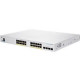 CISCO 250 Series Ethernet Switch 24 Ports Manageable 2 Layer Supported Modular 370 W Poe Budget Optical Fiber Twisted Pair Poe Ports CBS250-24FP-4X