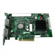 DELL Perc 5/e Dual Channel 8port Pci-express Sas Controller With 256mb Cache FD467