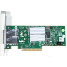DELL 6gb Dual Port (external) Pci-e Sas Non-raid Host Bus Adapter With Standard Bracket Card Only D687J