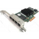 DELL Network Card I350-t4 Pci-e 2.1 X4 5 Gt/s 10 / 100 / 1000 Quad Port Gigabit Ethernet Server Adapter 9YD6K