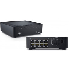 DELL Networking X1008p Switch 8 Ports Managed Without Power Supply F6X02