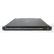 DELL Force10 Networks 48 Port 10g Sfp+ Ports With 4 Qsfp+ 40g Ports, 1 Ac Power Supply And 2 Fan Subsystems (airflow From Power Supply Side To I/o Side) S4810P-AC-R
