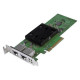 DELL Broadcom 57406 Dual-port 10gbase-t Network Interface Card With Low-profile Bracket Pcie Bracket Adapter W9F74