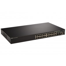 DELL Powerconnect 3524p Poe Switch 24 Ports Managed Stackable P489K