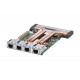 DELL Intel X550-t4 10gb Rj-45 Quad Port Rack Network Daughter Card 64PJ8