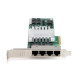 HP Nc364t Pci Express Quad Port Gigabit Server Adapter Network Adapter Pci Express X4 4 Ports (standard Bracket) 435508-B21