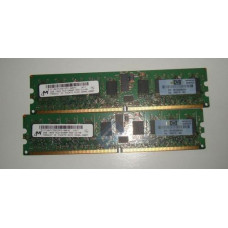 HP 4gb (2x2gb) 667mhz Pc2-5300 Ddr2 Sdram Fully Buffered Dimm Genuine Hp Memory Kit For Hp Proliant Server Dl360 G5 Dl380 G5 Ml350 G5 Workstation 397413-S21