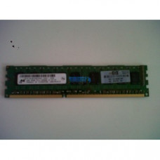 HP 2gb (1x2gb) 1333mhz Pc3-10600 Cl9 Dual Rank Unbuffered With Ecc Ddr3 Sdram Udimm Genuine Hp Memory For Hp Proliant G6/g7 Server 501540-001