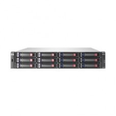 HP 12 Bay Storageworks Modular Smart Array 2212fc Dual Enhanced Controller Hard Drive Array AJ745A