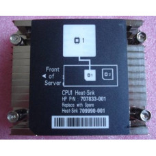 HP Vc Processor Heatsink (includes Alcohol Pad And Heatsink Installation Card) For Proliant Sl200 Series Sl270s Gen8 4u E5-2660 Rht Tray Svr 709990-001
