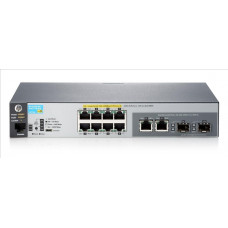 HP 2530-8-poe+ Switch Switch Managed 8 X 10/100 + 2 X Gigabit Sfp + 2 X 10/100/1000 Desktop, Rack-mountable, Wall-mountable Poe+ J9780A