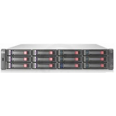 HP Modular Smart Array P2000 G3 Sas Dual Controller Lff Array System Hard Drive Array 12-bay 0 Hdd Installed AW593B