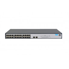 HP 1420-24g-2sfp Switch Switch 24 Ports Unmanaged Desktop, Rack-mountable JH017-61001