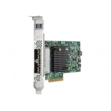 HP H221 Pcie 3.0 Sas Host Bus Adapter With Both Brackets 729552-B21