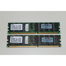 HP 2gb (2x1gb) 266mhz Pc-2100 Cl2.5 Ecc Registered Ddr Sdram 184-pin Dimm Hp Memory For Server 300680-B21