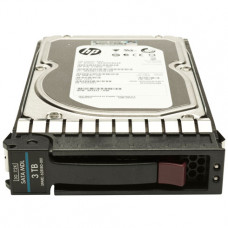 HPE 3tb 7200rpm Sata 3gbps 3.5inch Lff Midline Hot Swap Hard Drive With Tray For Proliant Gen6 And Gen7 Servers 638516-002