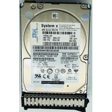 IBM 1.2tb 10000rpm Sas 6gbps 2.5inch Gen3 Hot Swap Hard Drive With Tray 00AJ147