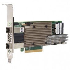 LSI Sas 8 Internal 8 External Ports Raid 0/1/5/50/6 Pci-exp 3.0, 2g Ddriii, Md2, No Cbl W/sw/lp Bracket 9380-8I8E