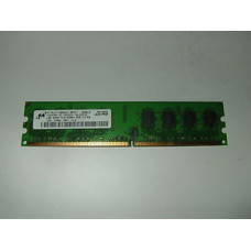 MICRON 1gb 240p Pc2-5300 Cl5 16c 64x8 Ddr2-667 2rx8 1.8v Udimm MT16HTF12864AY-667F1