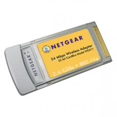 NETGEAR Wireless 802.11b 11mbps/802.11g 54mbps Pcmci Card WG511