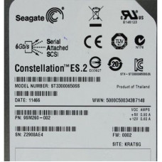SEAGATE CONSTELLATION 3tb 7200rpm Serial Attached Scsi (sas-6gbps) 64mb Buffer 3.5inch Form Factor Intrnal Hard Disk Drive ST33000650SS