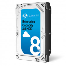 SEAGATE Enterprise Capacity V.5 8tb 7200rpm Sas-12gbps Dual Port 256mb Buffer 512e 3.5inch Hard Disk Drive ST8000NM0185