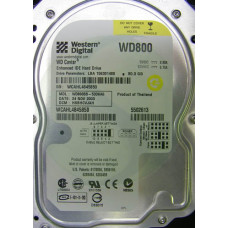 WESTERN DIGITAL Caviar Blue 80gb 7200rpm Ata/ide 40pin 2mb Buffer 3.5inch Form Factor Hard Disk Drive WD800BB