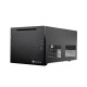 Silverstone Sugo Series CS-SG08-LITE No Power Supply Mini-ITX Desktop Case (Black)