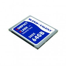 Super Talent 300X 64GB I-Temp CF Memory Card (MLC)