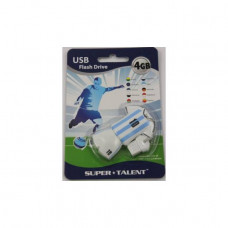 Super Talent RB 4GB USB 2.0 RUBBER Flash Drive (Argentina)