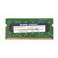 Super Talent DDR3-1600 SODIMM 4GB/512x8 CL11 Hynix Chip Notebook Memory