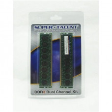 Super Talent DDR3-1600 4GB (2x2GB)/256Mx64 Dual Channel Memory Kit